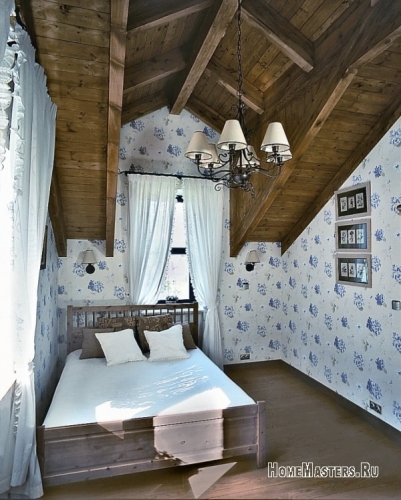 деревенская спальня
