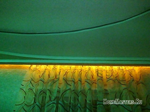 зеленый потолок

