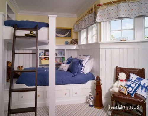Спальня в два уровня
