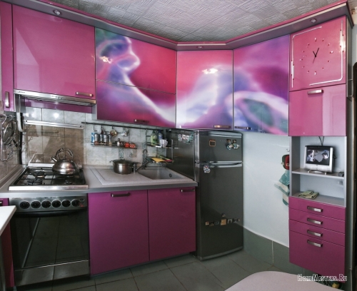 Панорама кухни.
