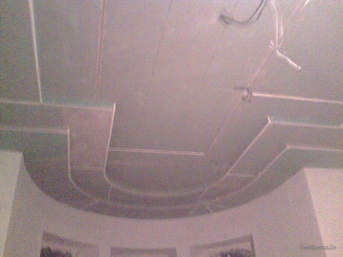 Потолок гкл в 3 уровня
