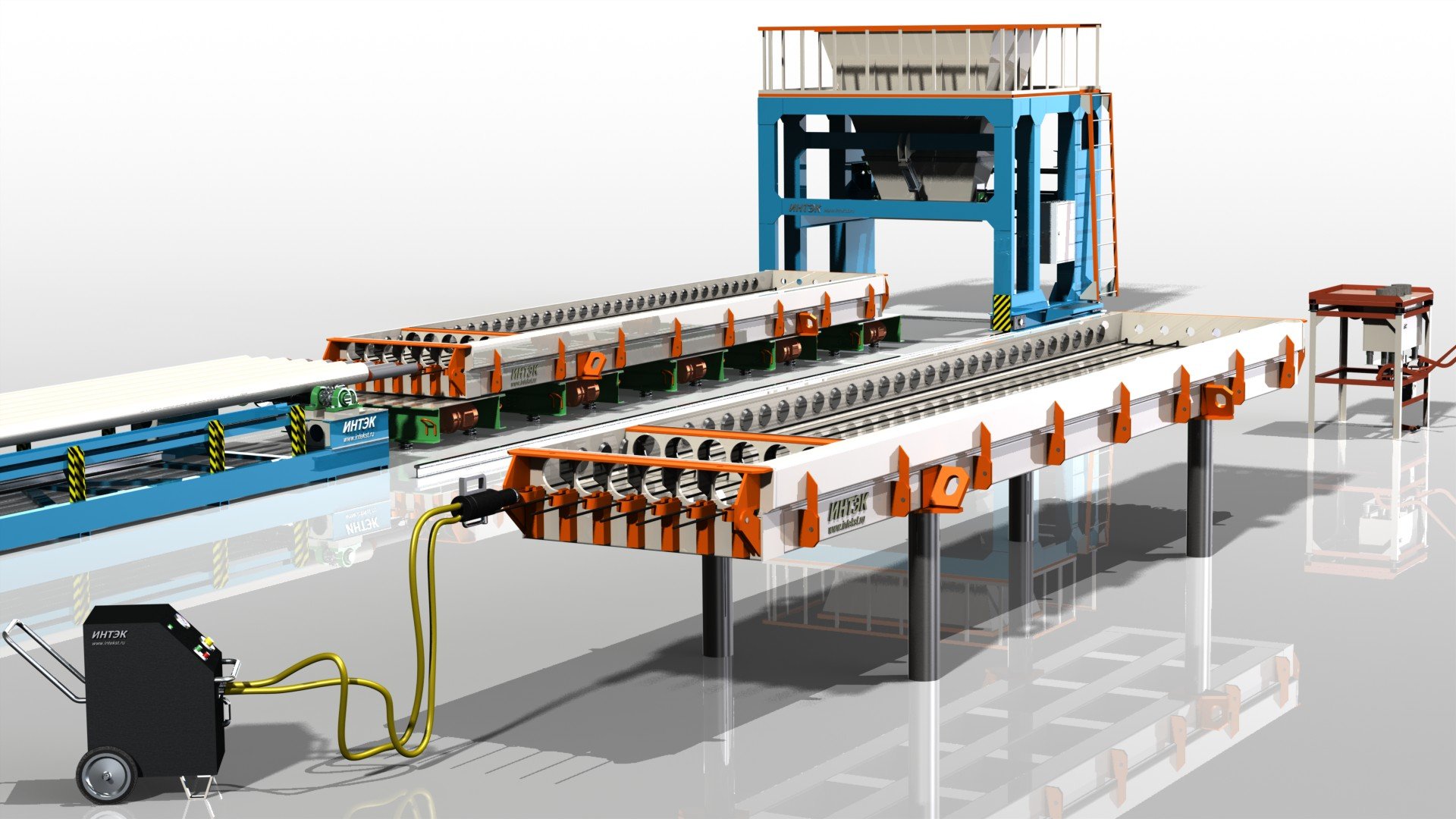 Подробнее о "Линия по производству пустотных плит ПК"