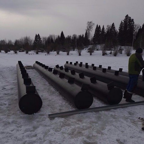 Продажа пластиковых понтонов