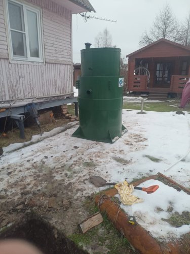 Установка септиков зимой со скидкой и гарантией