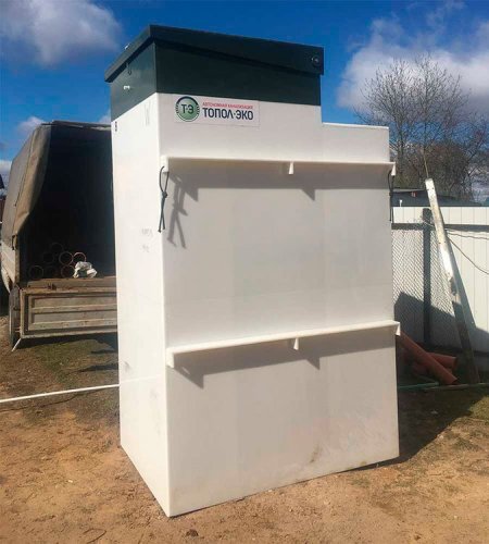 Новый септик Топас 8 с 2 компрессорами