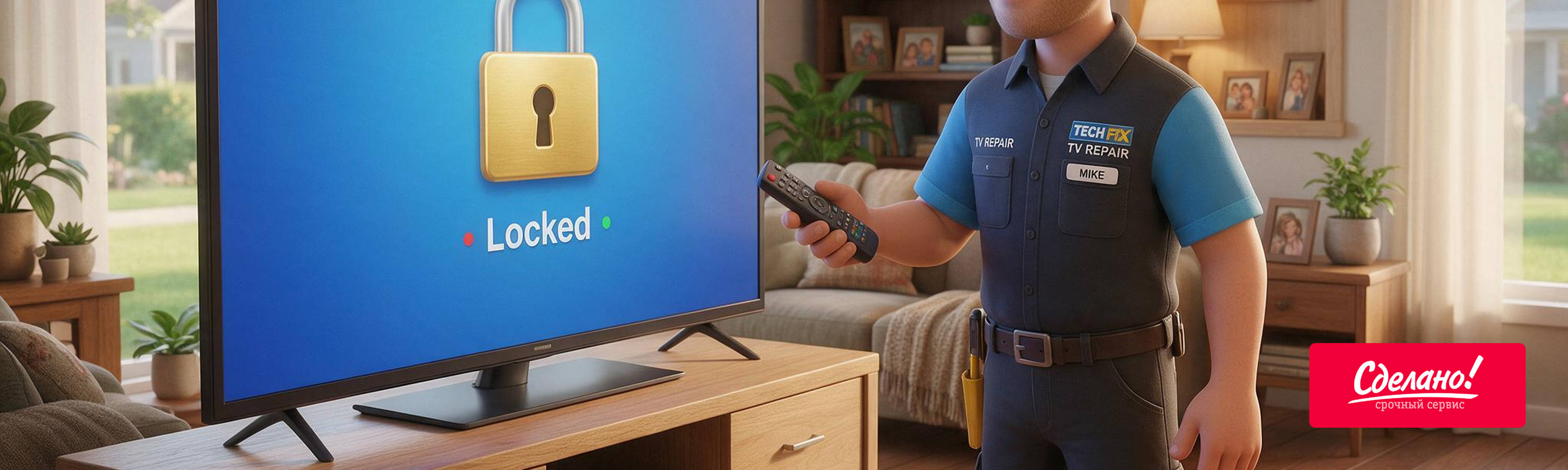 Подробнее о "Как снять блокировку с телевизора Samsung, LG и Android TV: пошаговая инструкция"