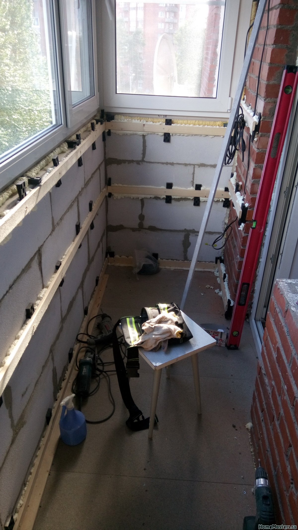 Отделка балкона от СБК-ремонт 22