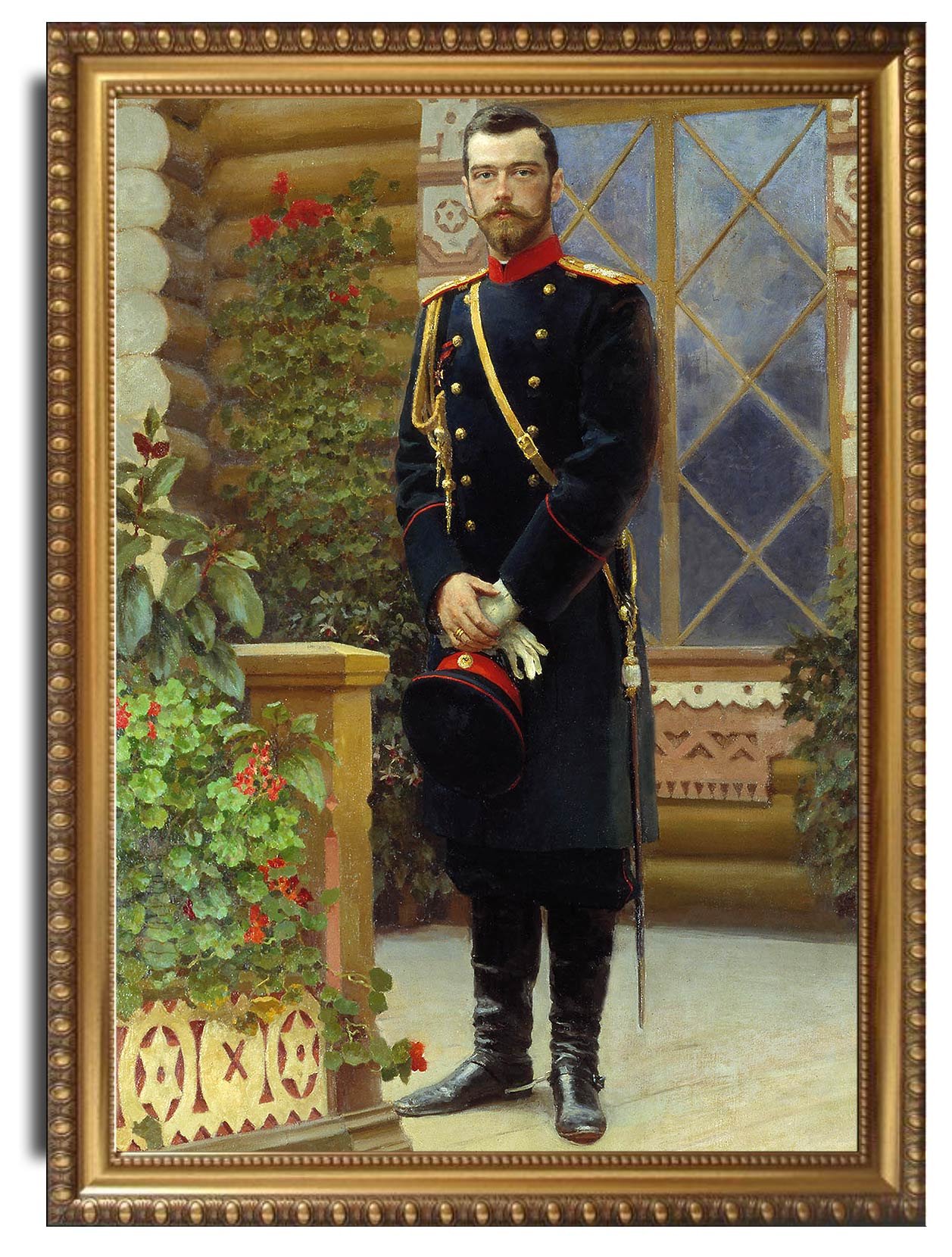 Repin Portret imperatora Nikolaja II