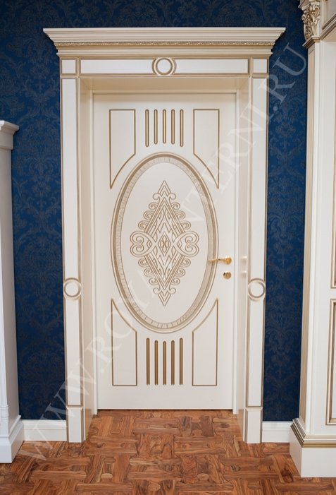 Белая межкомнатная дверь Эльвира от Роял Интерни