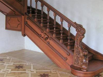Г-образная лестница