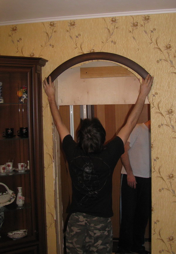 установка арок