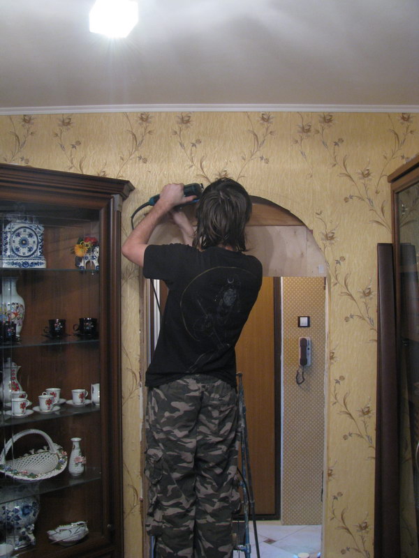 установка арок