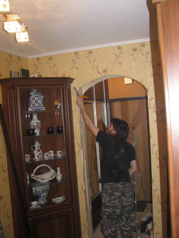 установка арок