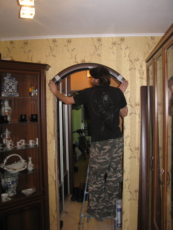 установка арок