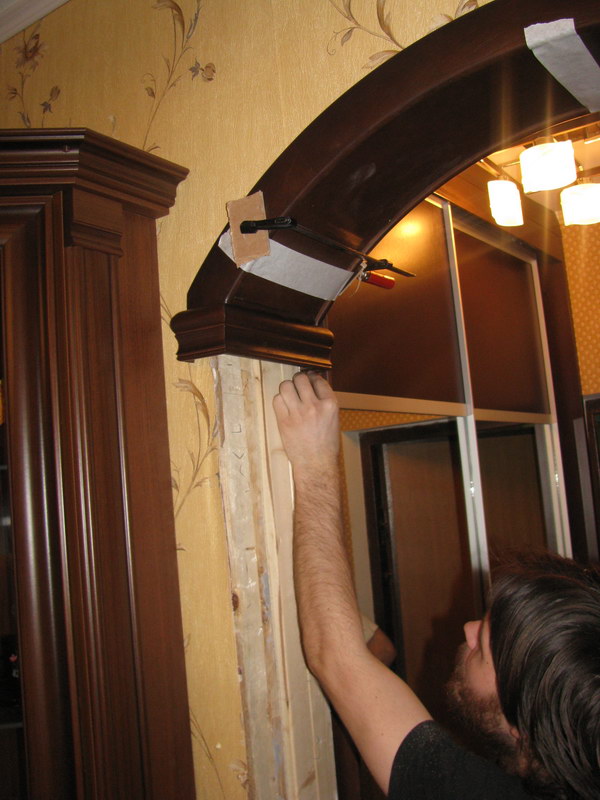 установка арок