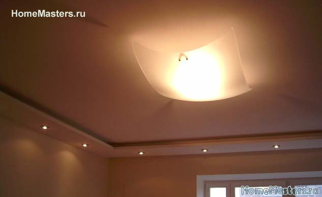 Как сделать двухуровневый потолок из гипсокартона, монтаж ГКЛ