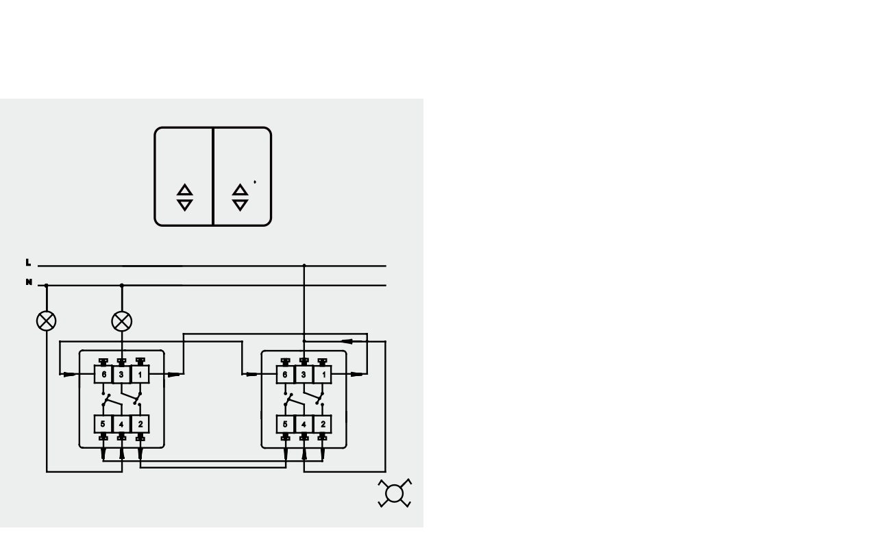 Сх 6 2. Проходной 2х клавишный выключатель Schneider Electric схема подключения. Schneider Electric переключатель gsl000165. Двухклавишный переключатель Шнайдер схема. 2 Клавишный выключатель схема Schneider.