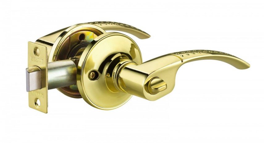 Защелка Булат ЗЩ 601 BK PB (золото)(Альфа).jpg