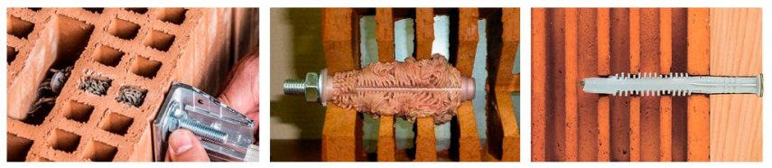 сетчатый дюбель