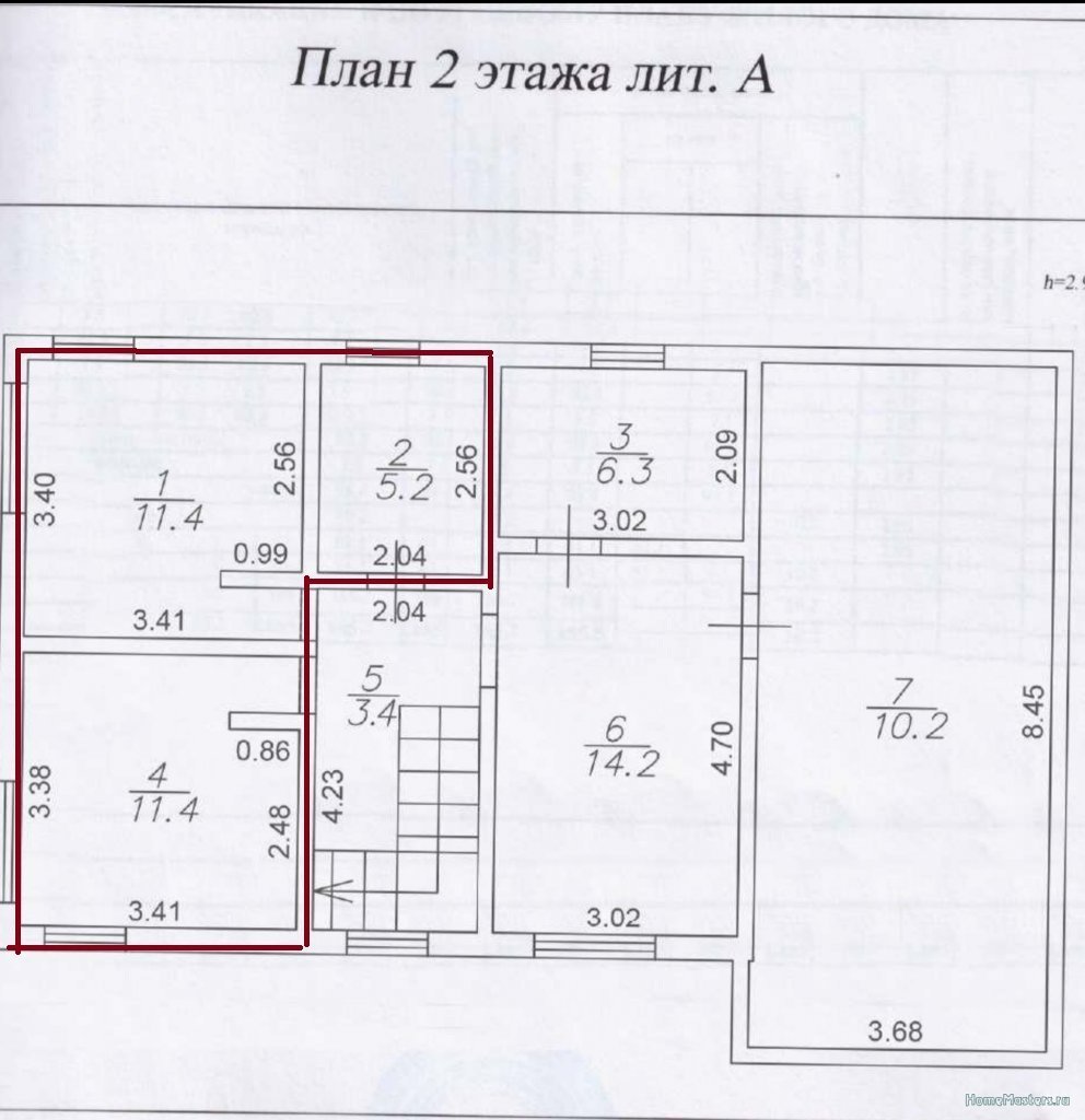 Подробнее о "Расстановка в детских + с/у"