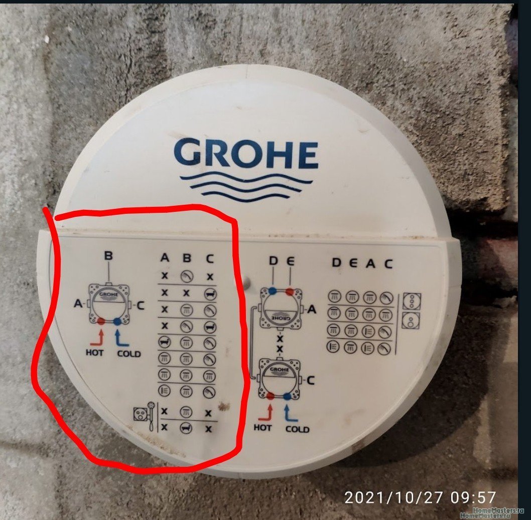 Подробнее о "Слабый напор воды встройка Grohe"