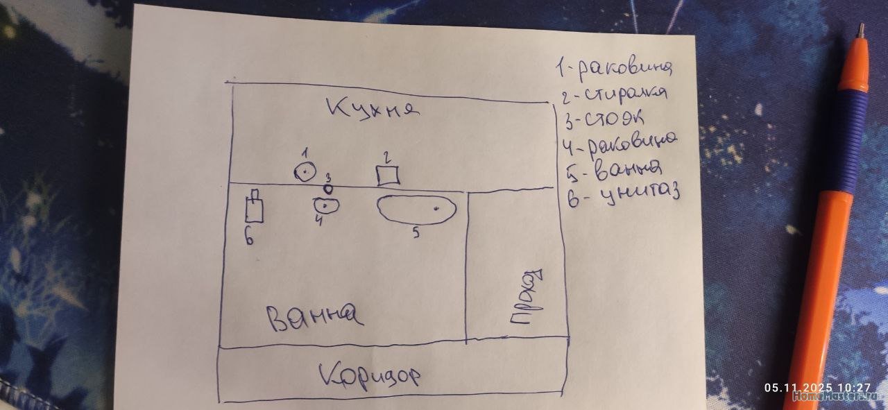 Подробнее о "Врезка общий стояк канализации"