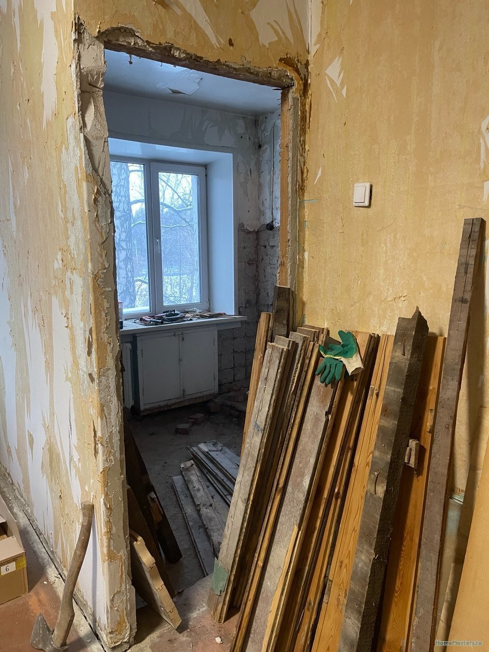 Подробнее о "Пол в квартире стяжка + деревянный"