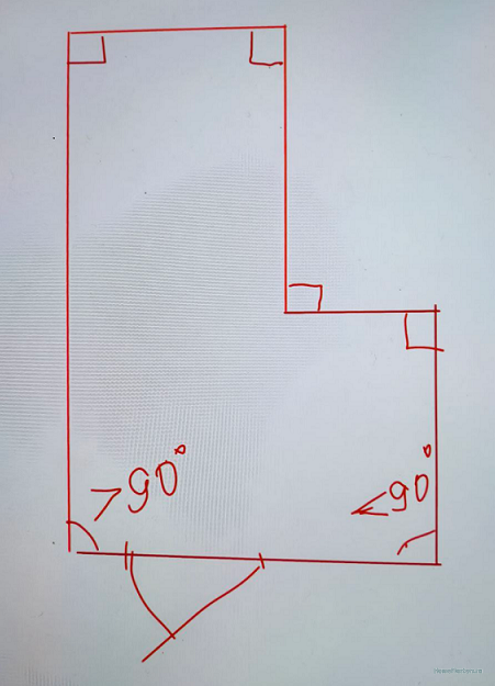 Подробнее о "Короб и стены из гипсокартона, выравнивание стен и углы 90 градусов"